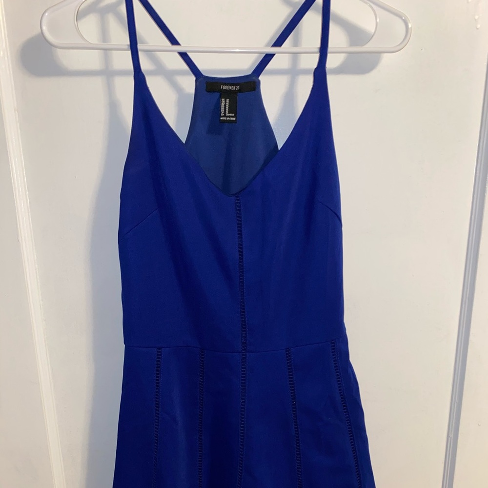 Forever 21 royal blue dress